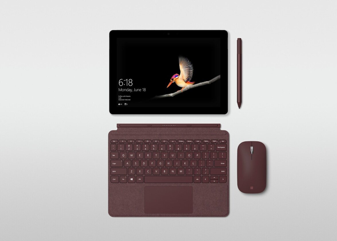All the usual accessories, including the Surface Pen, keyboard, and mouse, all work with the Surface Go