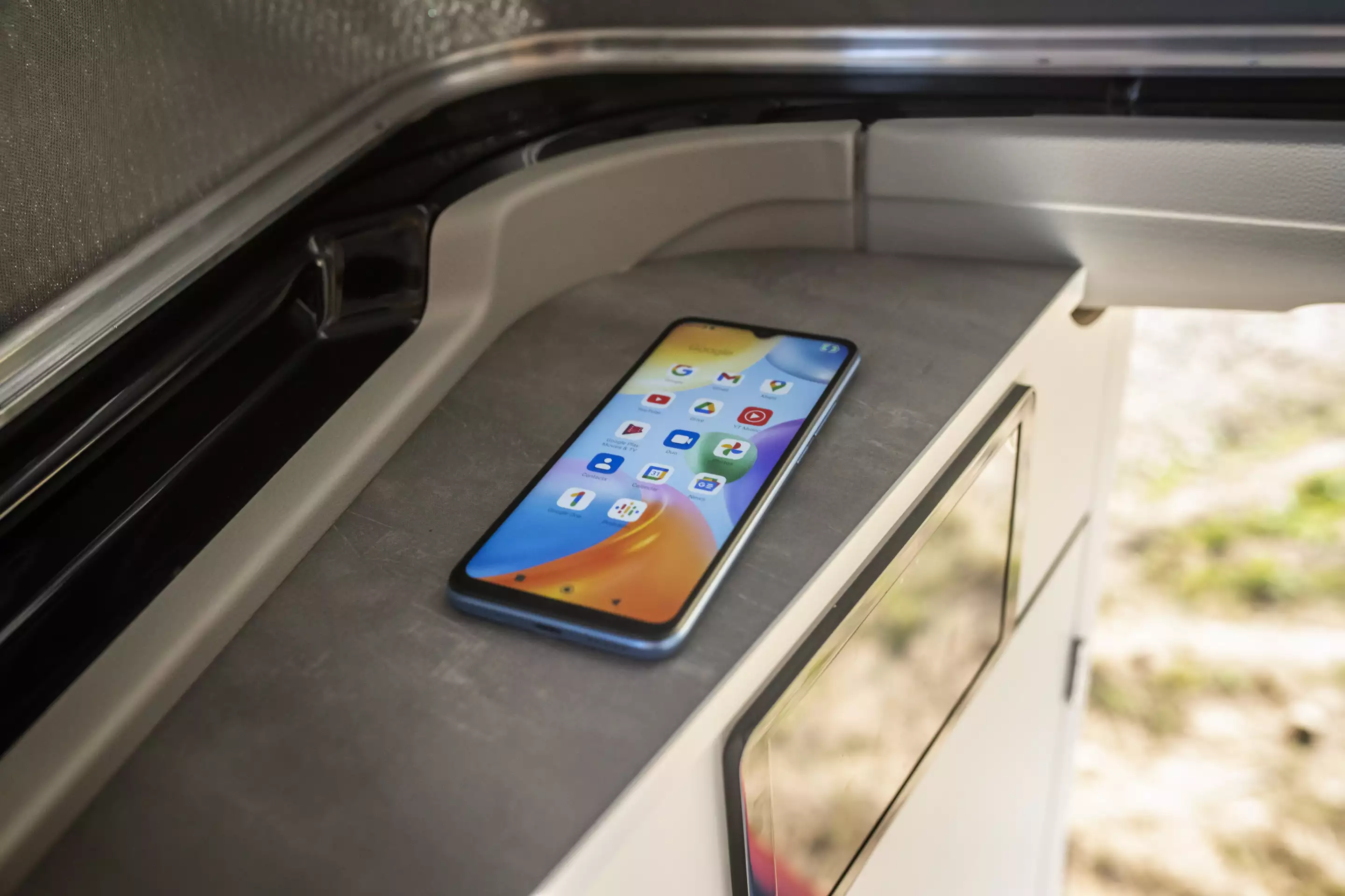 Wireless charging included