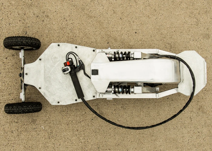 Triborg relies on a wired hand controller