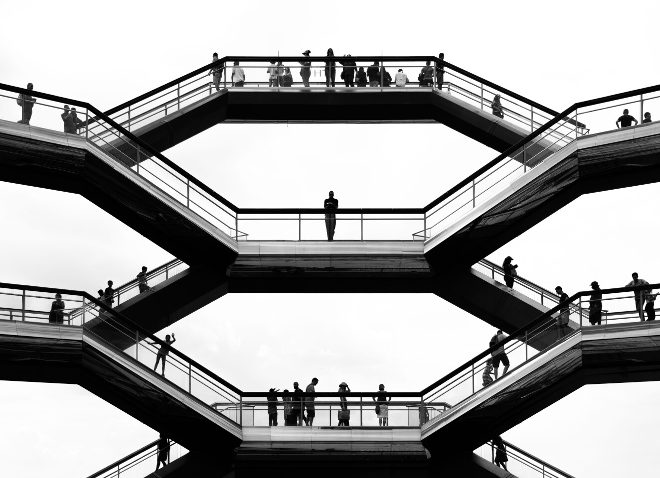 Joan Muñoz Arango from Colombia took this photograph of Heatherwick Studio's Vessel in New York City. It was entered into the Buildings in Use category