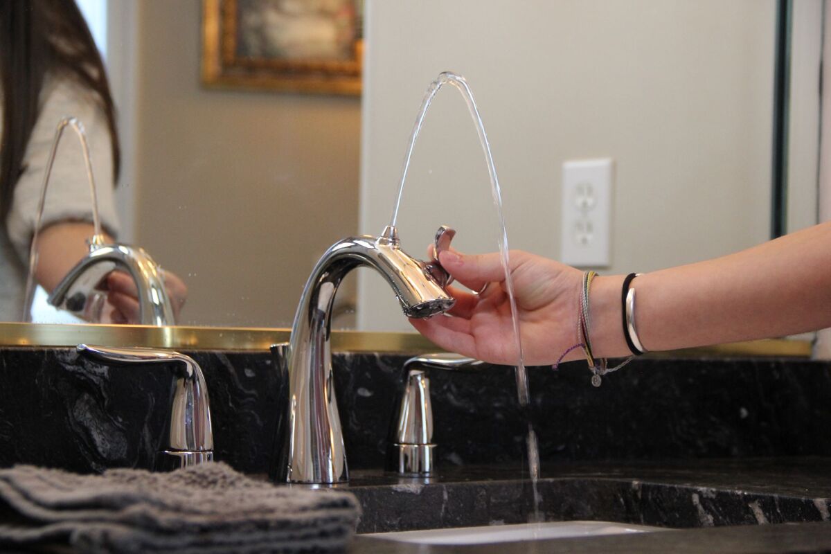 Da Vinci Faucet Doubles As A Drinking Fountain