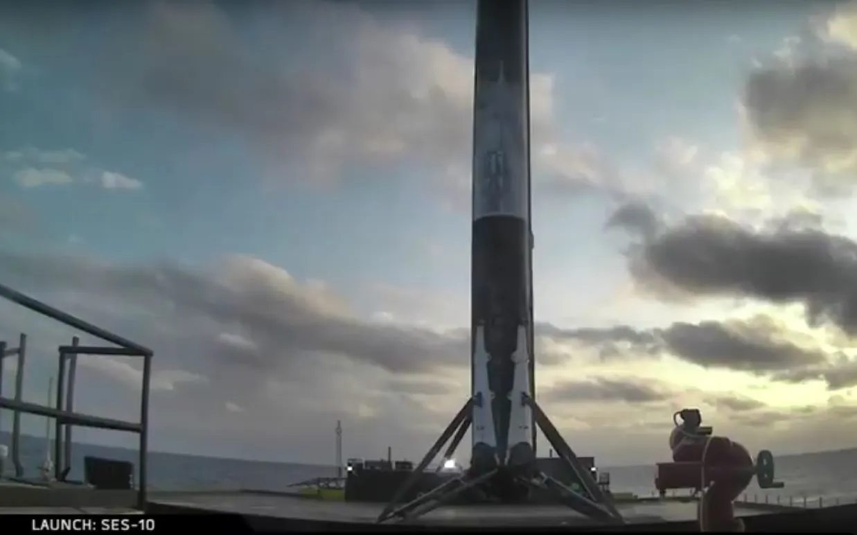 Today's flight marks the first time the same ballistic rocket has made a second flight and landed from an orbital space mission