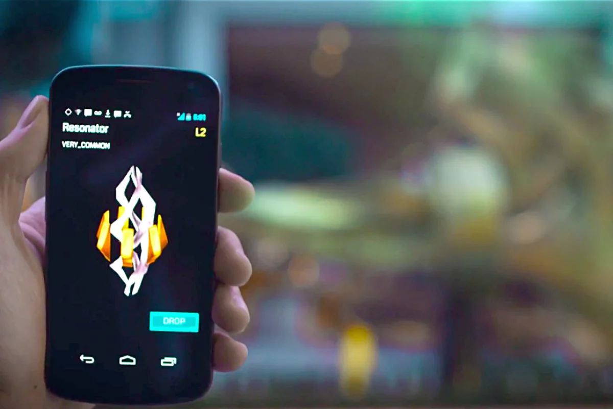 Ingress is less video game, and more location-based strategy
