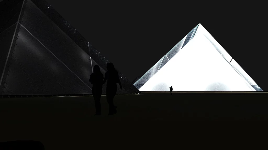 Lunar Cubit solar pyramids