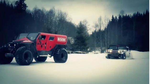 The Ghe-O Rescue makes a Hummer look rather small and weak