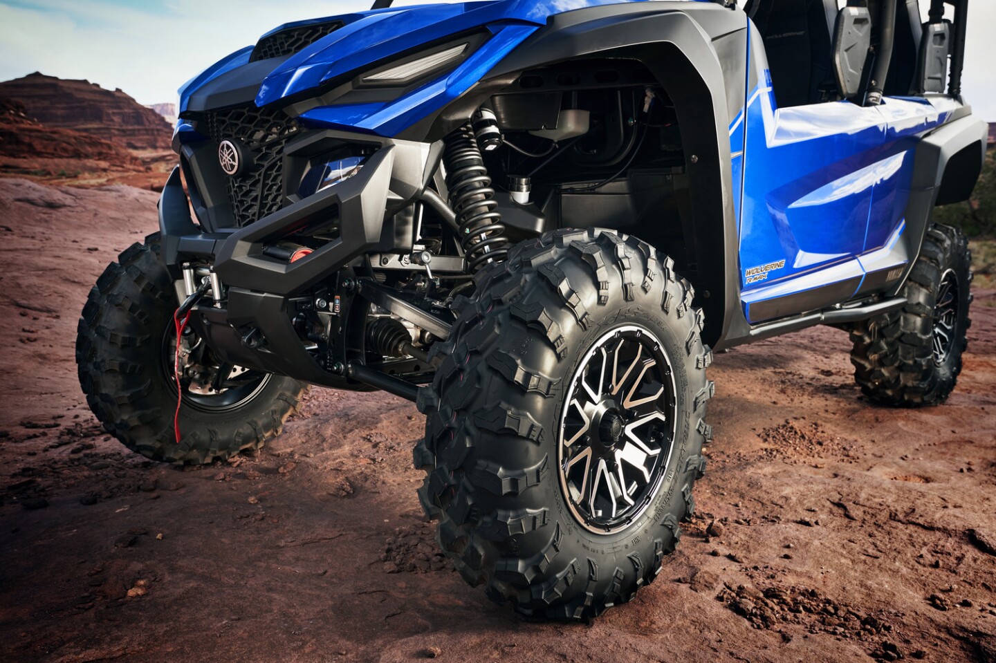 Yamaha lets the allnew Wolverine RMAX 1000 out of the cage