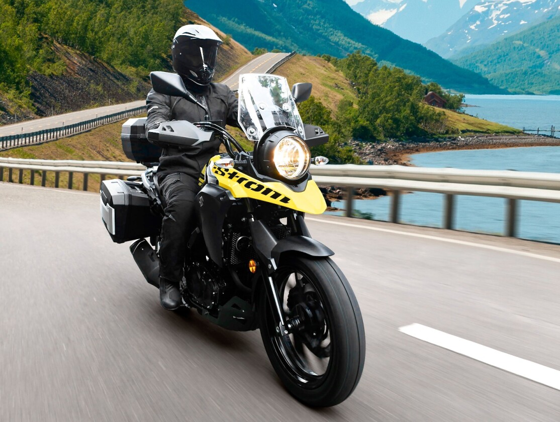Suzuki V-Strom 250 ABS: 300-mile tank range is a pretty serious number