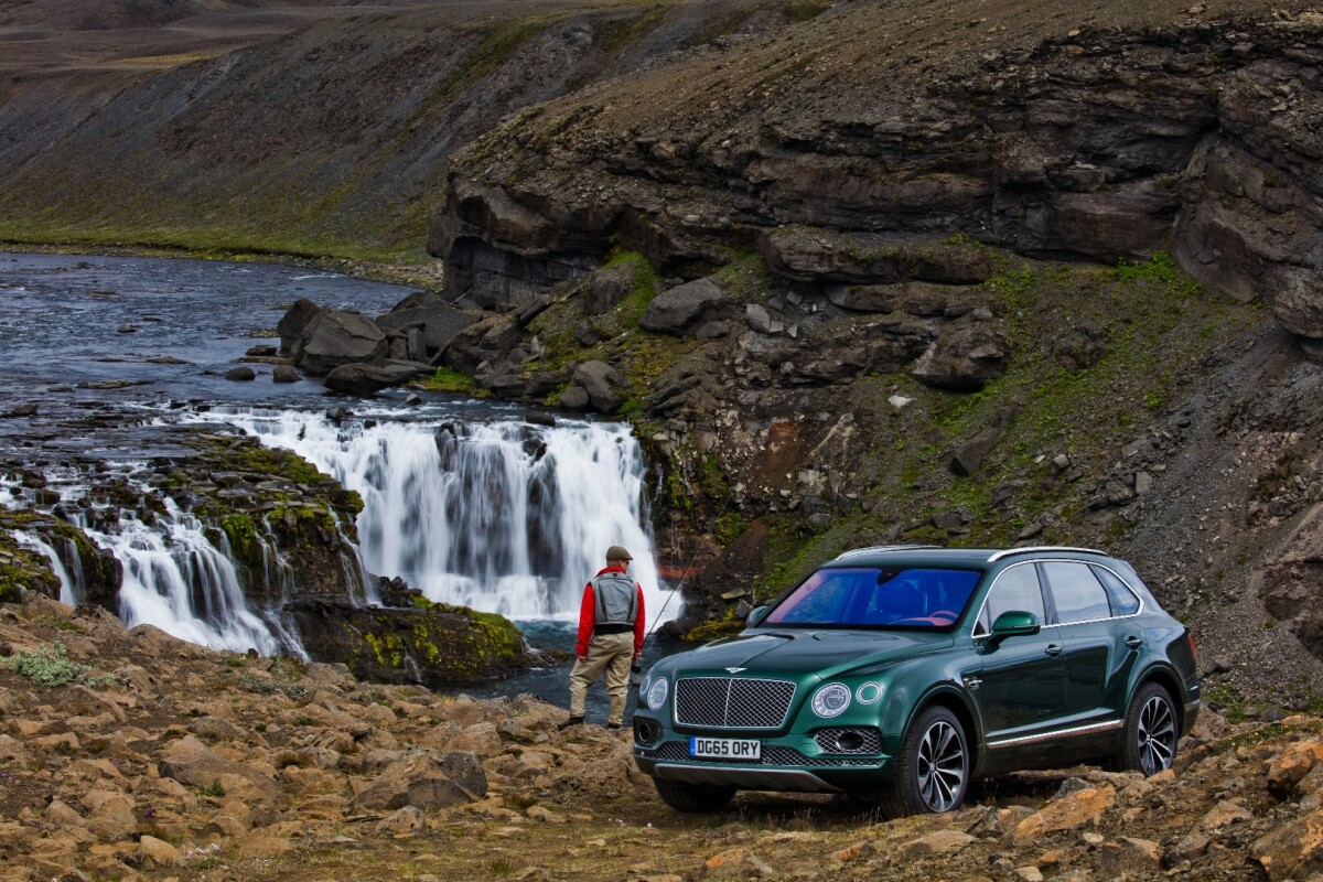 Bentley debuted the Bentayga last year