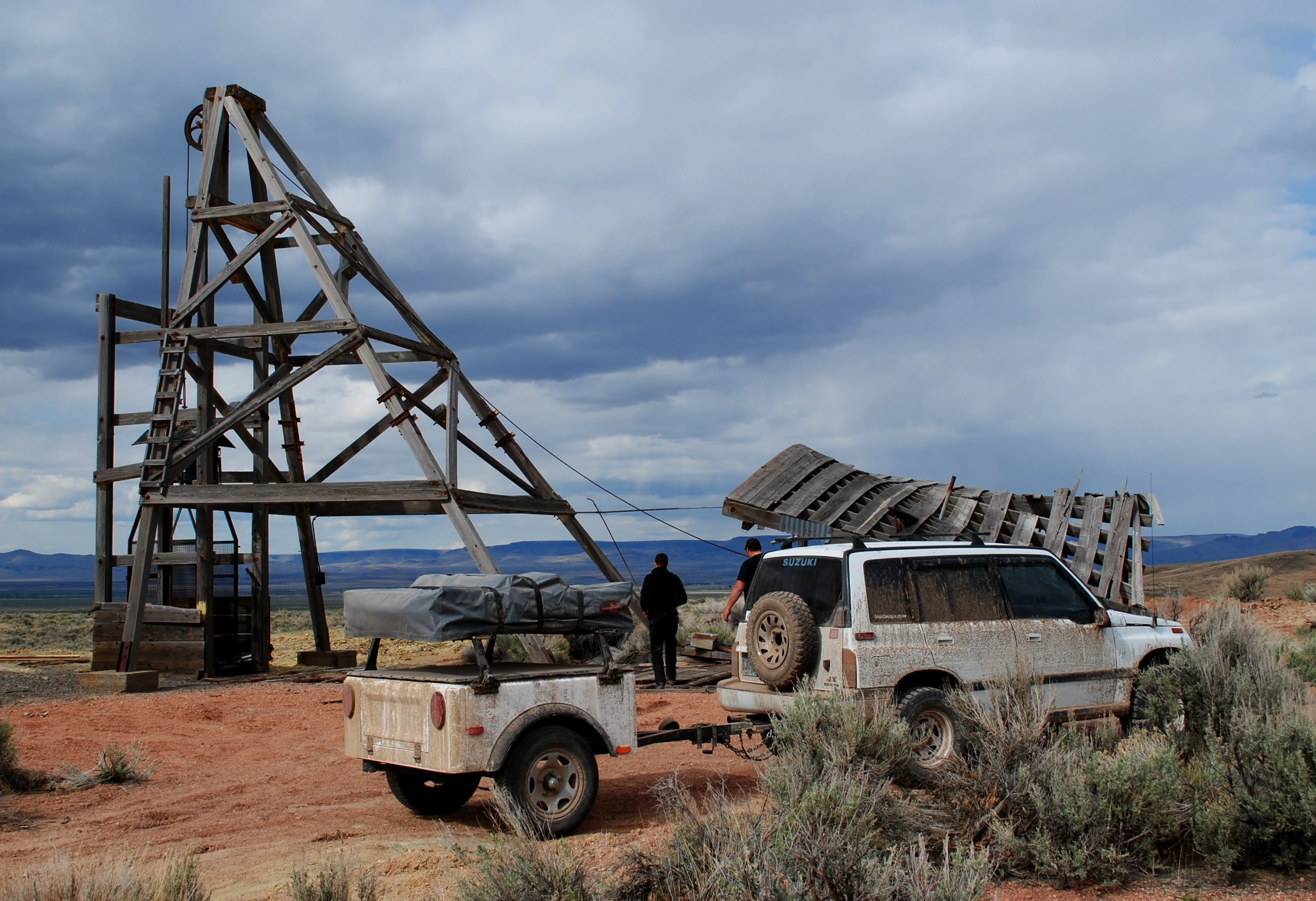 Start off with a basic trailer and build and modify it over time