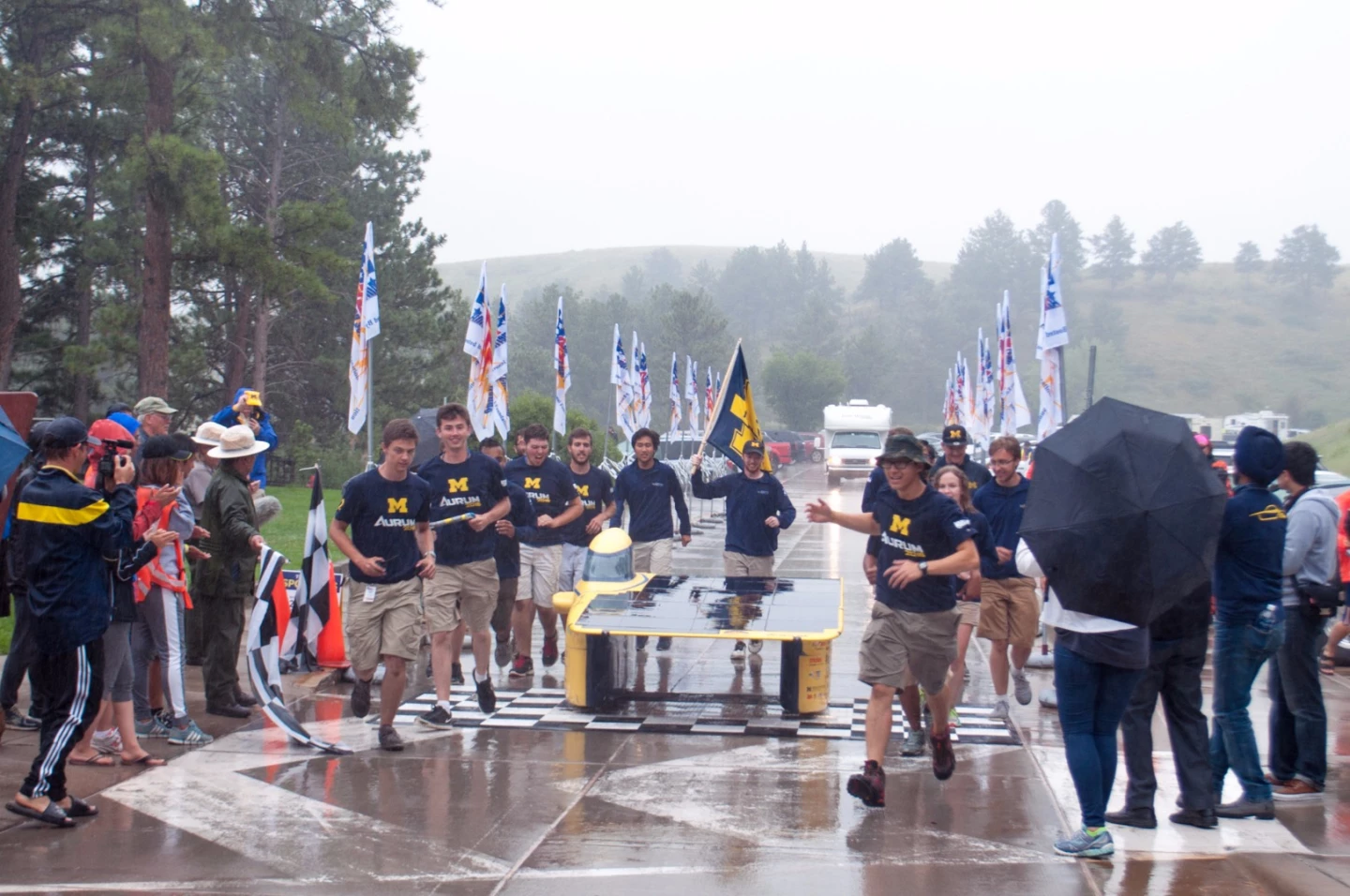 Aurum finished 11 hours, 3 minutes and 36 seconds ahead of its closest competitor