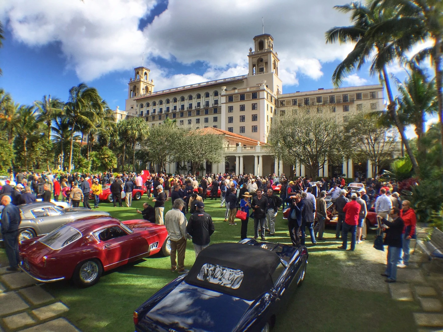 Held on the lawn at The Breakers Palm Beach, the Cavallino Classic's Concours d'Eleganza is just that, truly elegant