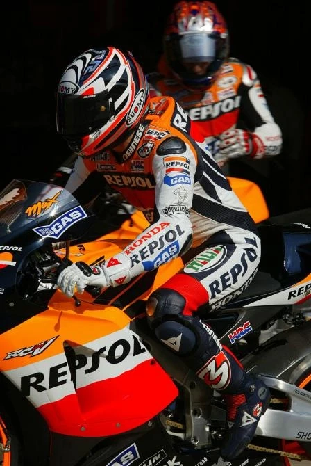 Max Biaggi - one race meeting he is capable of pushing Rossi to the wire, the next he is incapable of riding out of sight on a dark night