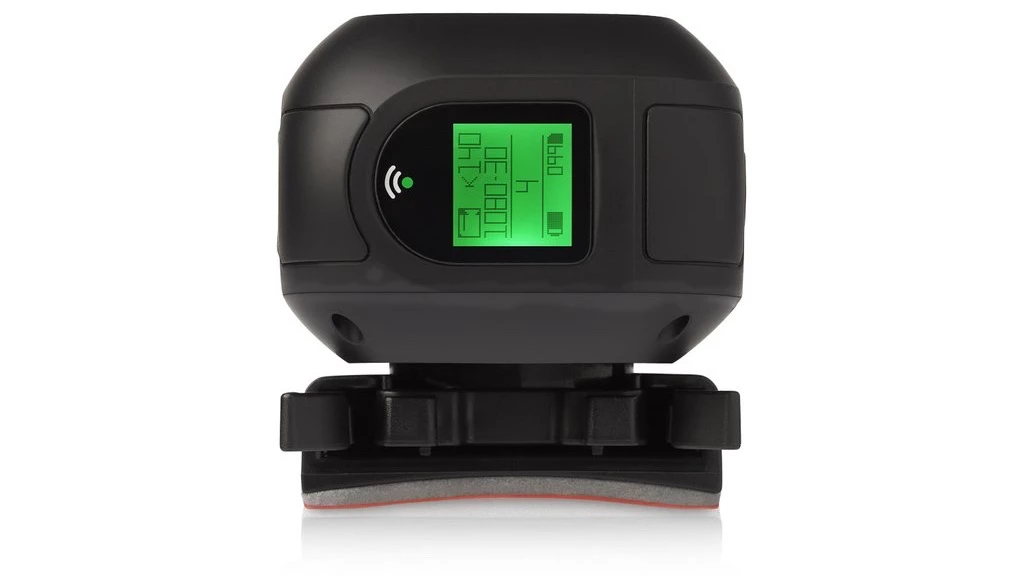 The Ghost XL's rear LCD screen