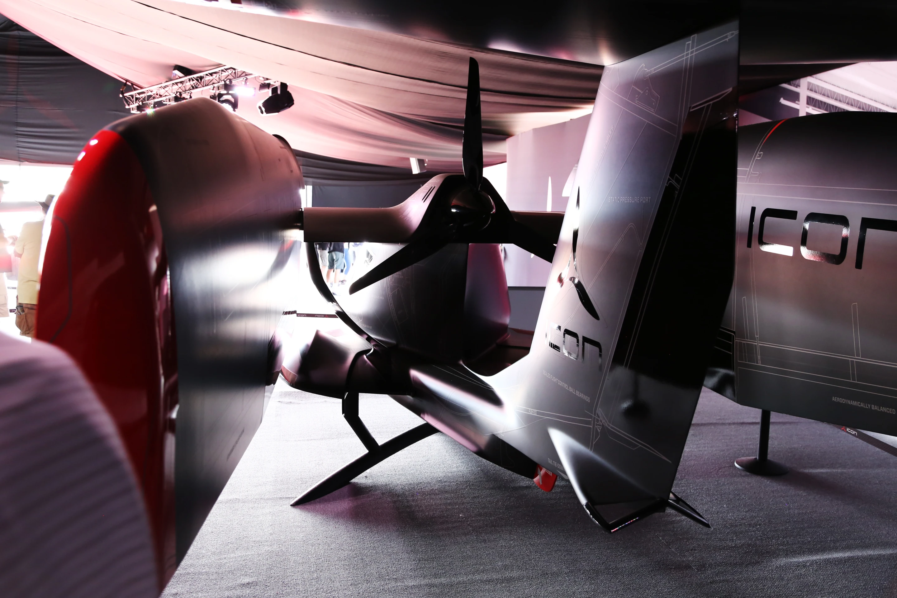 ICON debuted its first production version of the A5 at Oshkosh this past week (Photo: Angus MacKenzie/Gizmag.com)