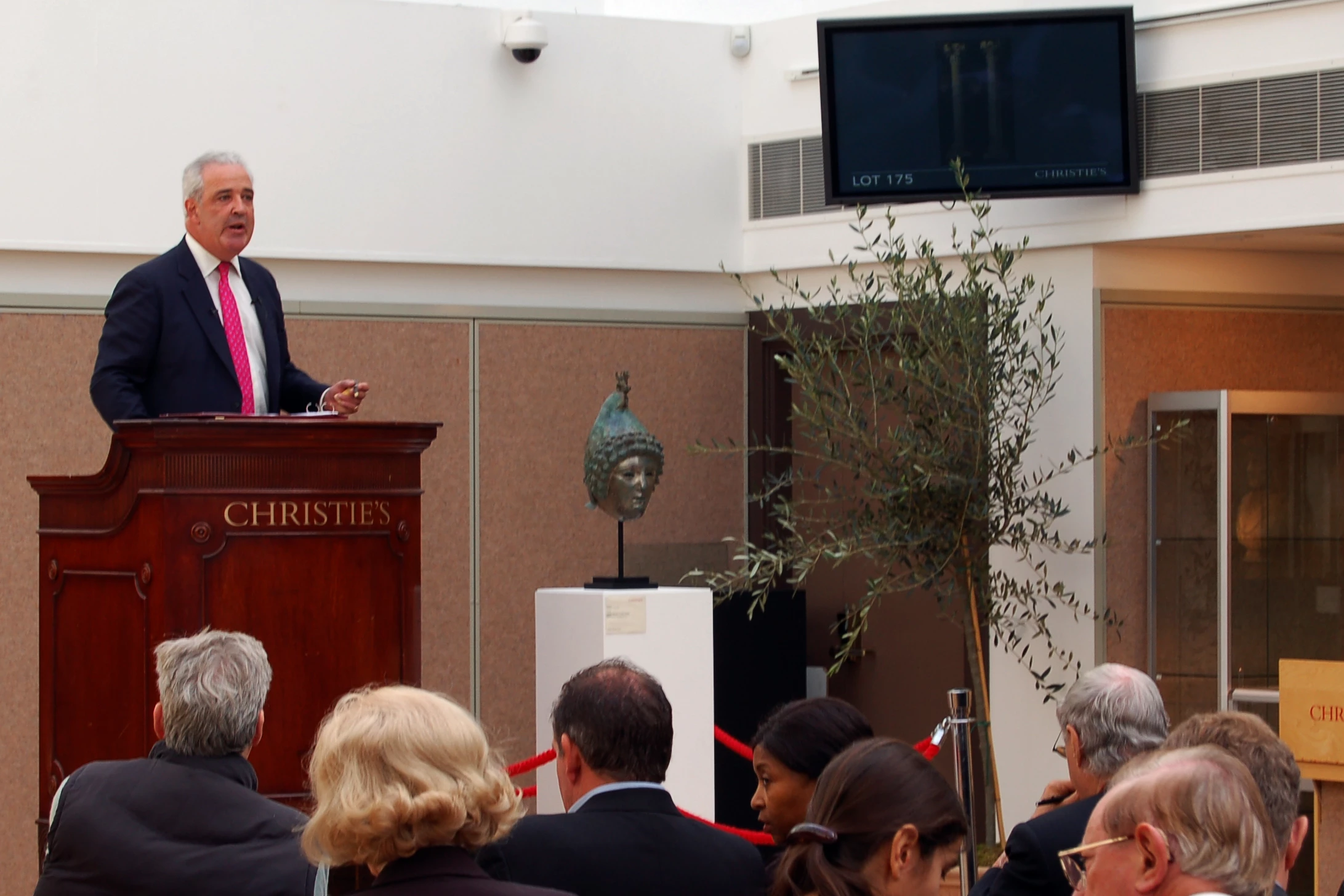 Found in a field by a metal detector enthusiast in 2010, the 1st Century Crosby Garrett Roman Parade Helmet was sold by Christie's for GBP 2,281,250 (USD $3,629,469)