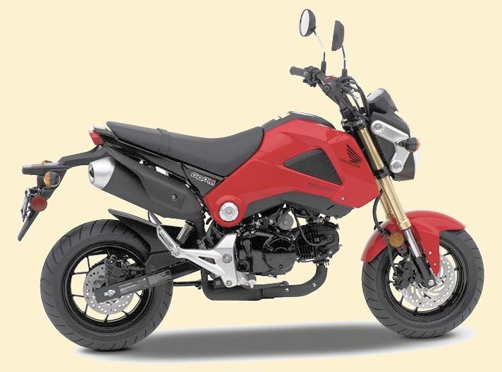 Grom Honda's pumpedup monkey bike hits a sweet spot