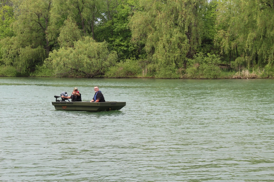 Out on the water in the Tetra-POD