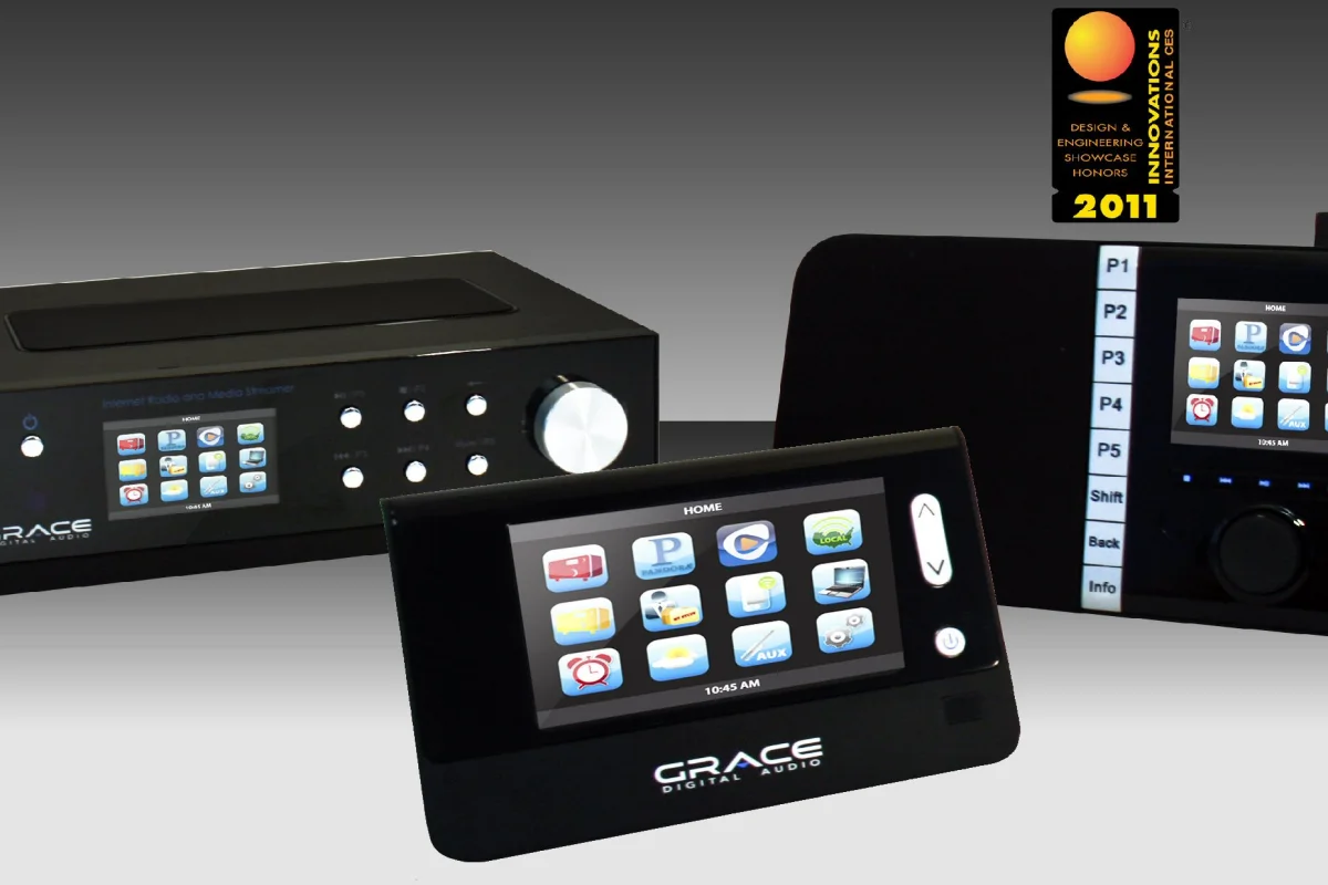 Grace Digital Audio has announced three new Internet radios for CES 2011 - all with color screens
