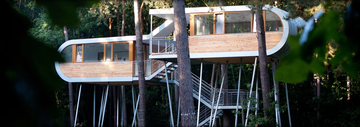 The Treehouse also features new environmental technologies for the cabin’s heating and cooling systems
