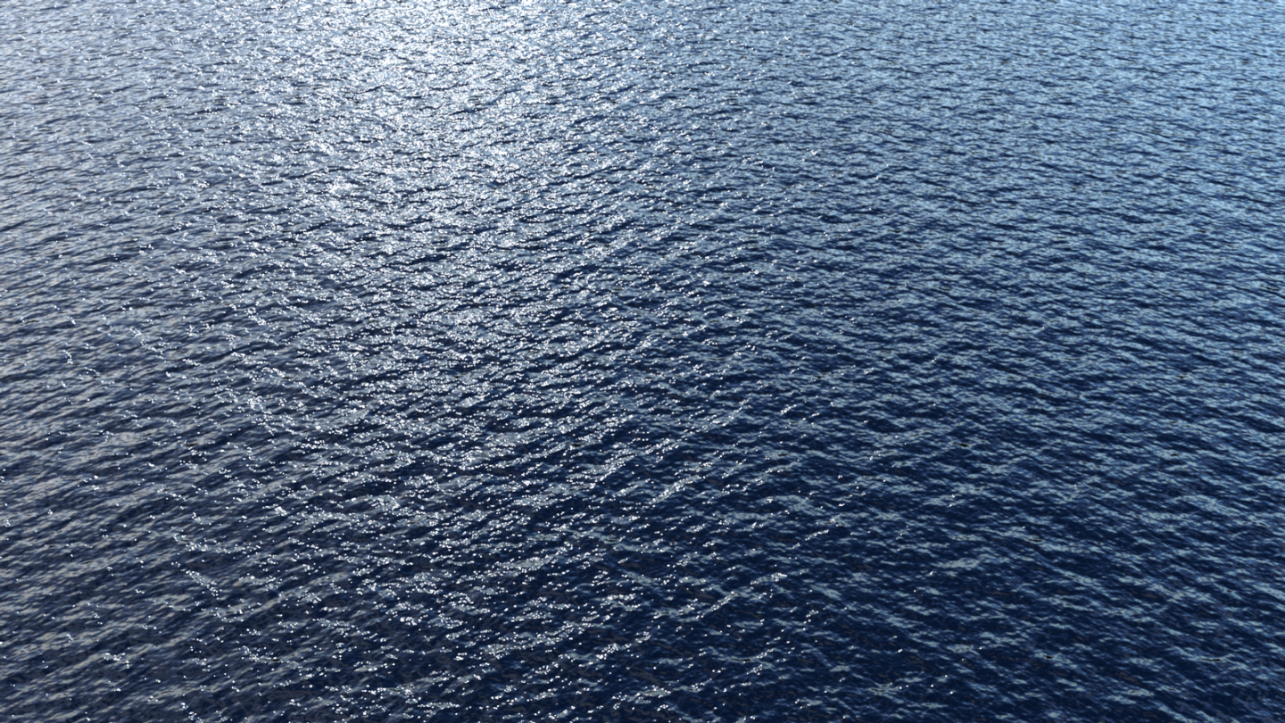 A rendering of water