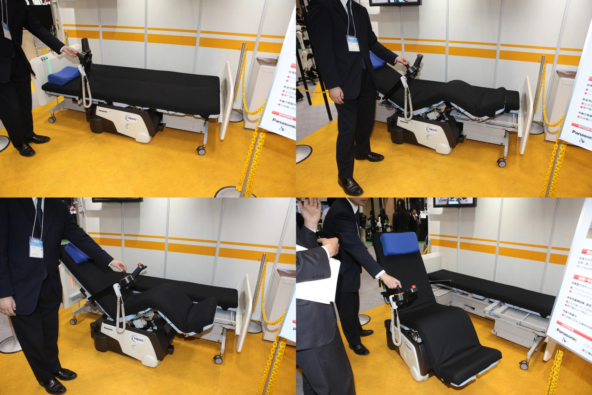 The transformation from bed into electric wheelchair is completed quickly and without risk of injury (Photo: Gizmag)