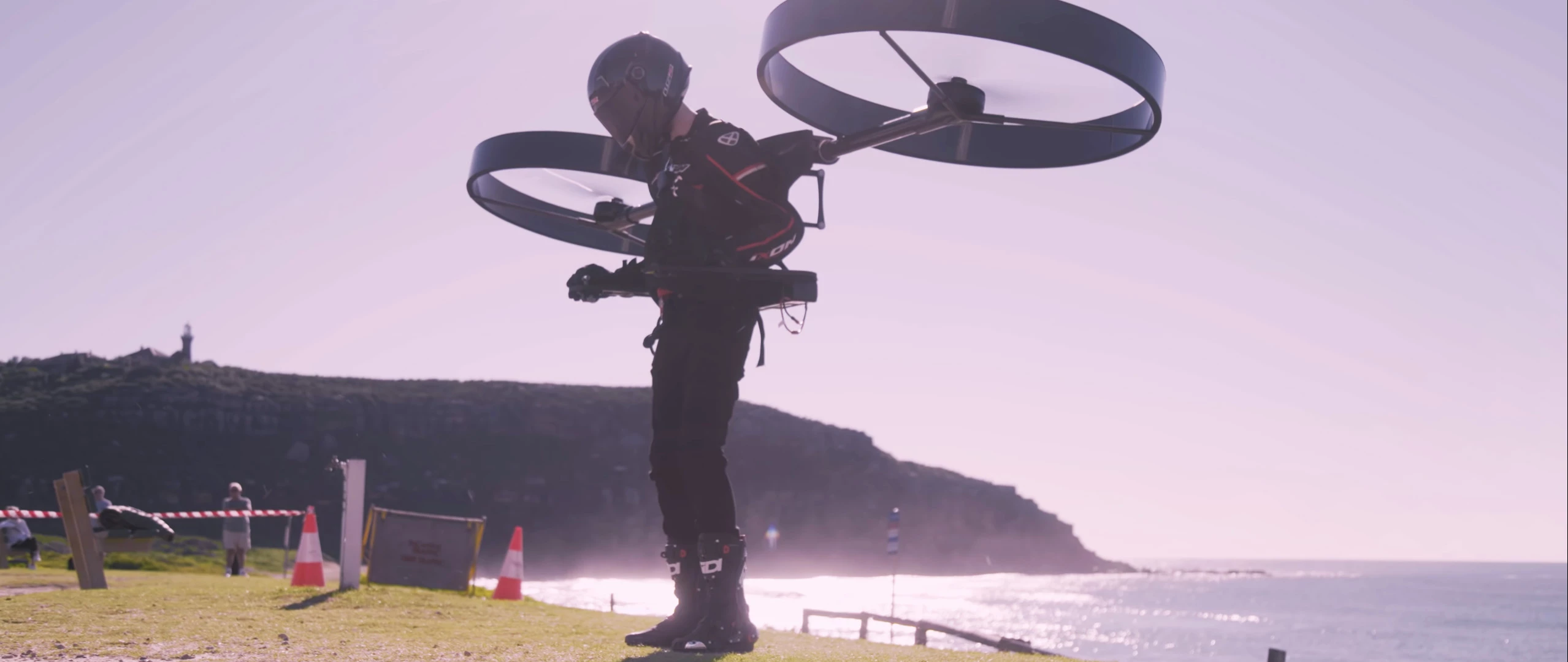 The nervous moments before first flight