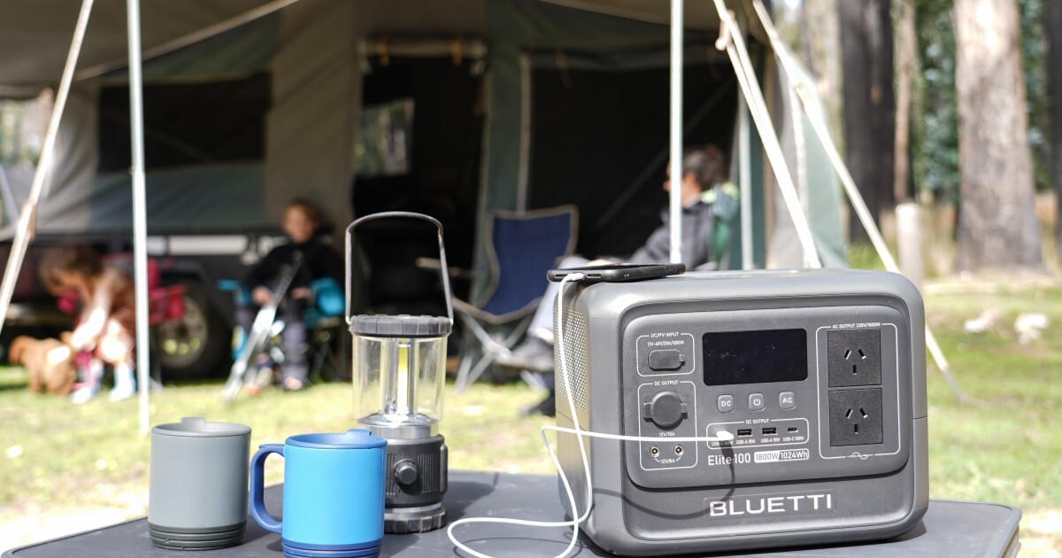 Bluetti Elite 100 V2: compact power for camping