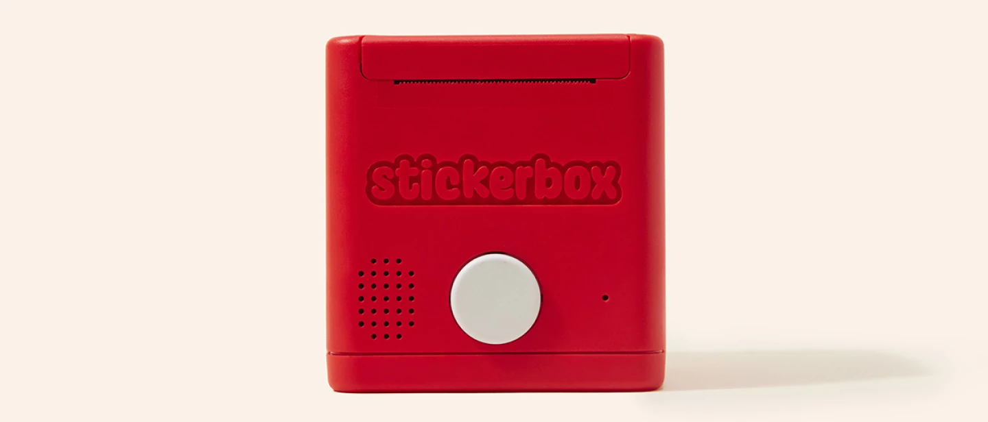 This AI gadget turns kids' creative ideas into printable stickers