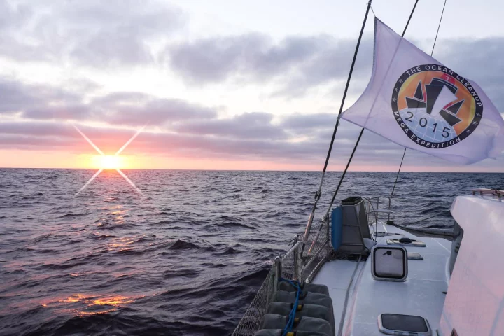 Research vessels collected 1.2 million plastic samples and the aircraft scanned more than 300 sq km (115 sq mi) of ocean as part of a new survey of the Great Pacific Garbage Patch