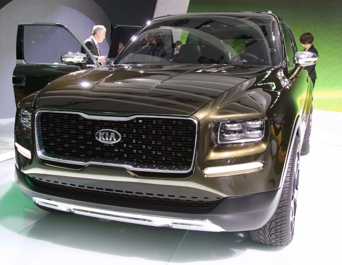 It's a handsome car, although we're not sure about some of the occupant-wellness features in the interior