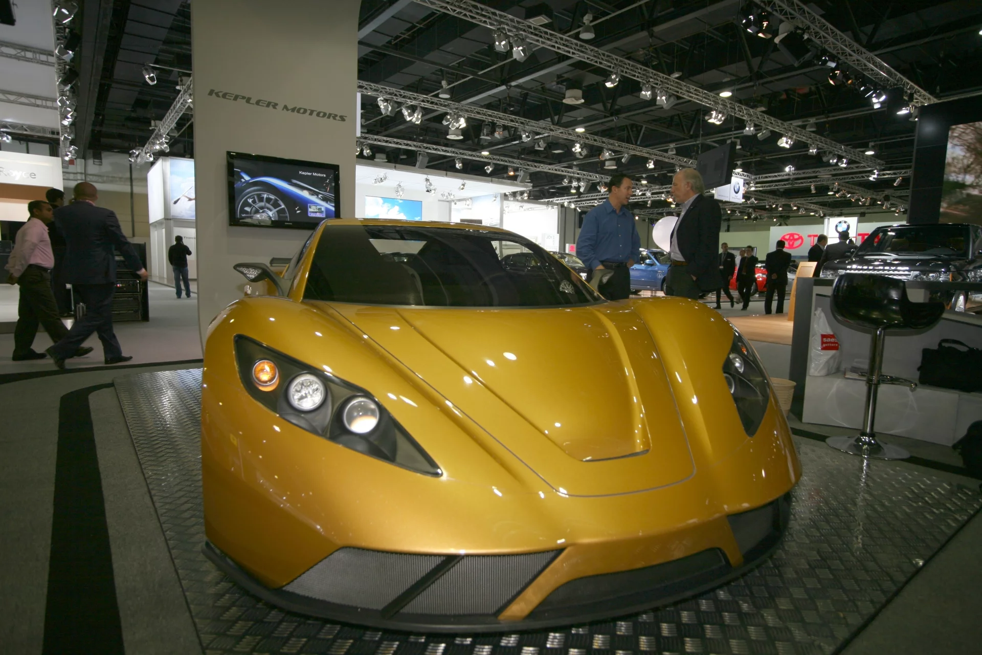 The Kepler Motion super ... 800hp, 0-60mph in under 2.5sec, active suspension, active aerodynamics and launch control. Unfortunately, only 50 to be built (by hand)