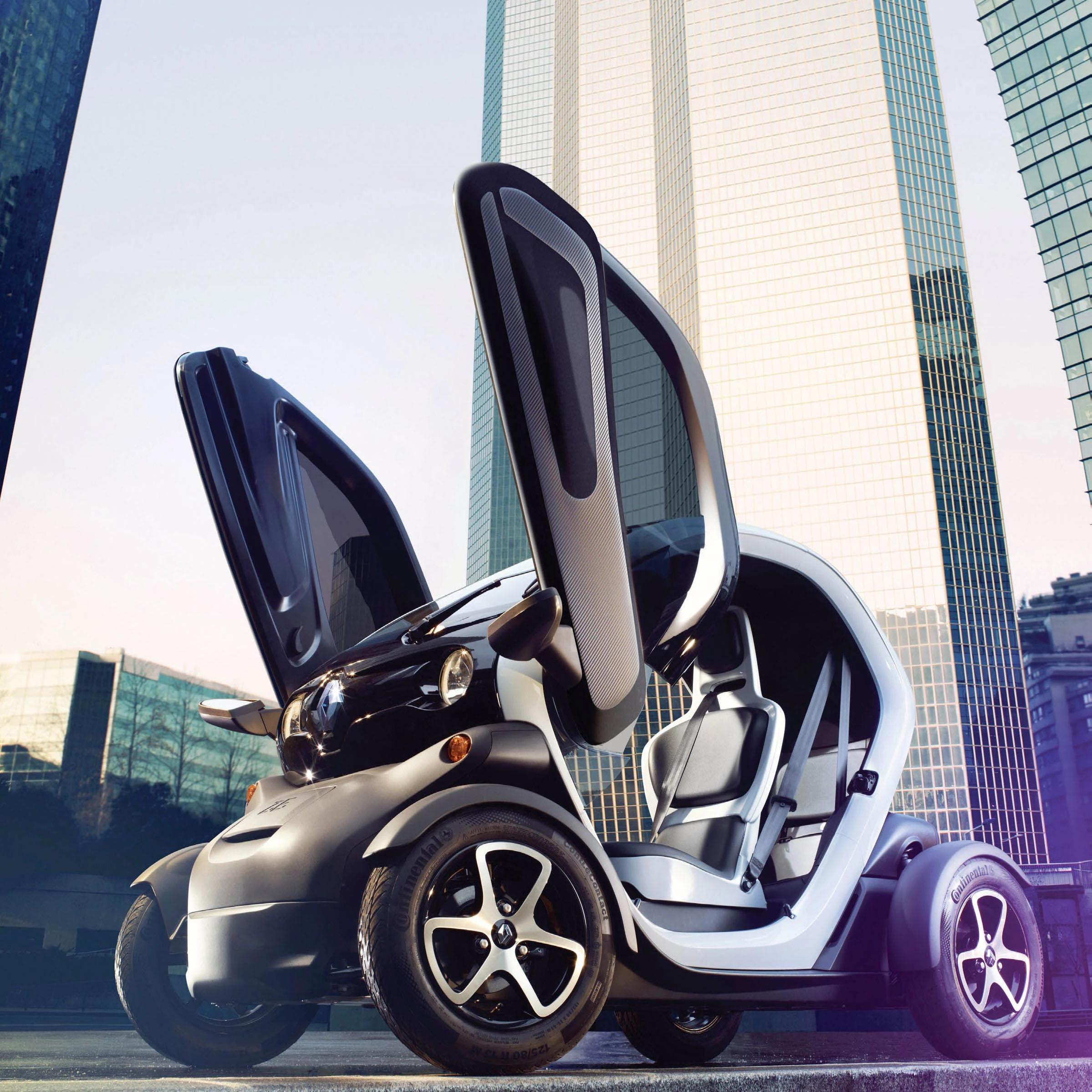 Renault's tandem four-wheeled Twizy