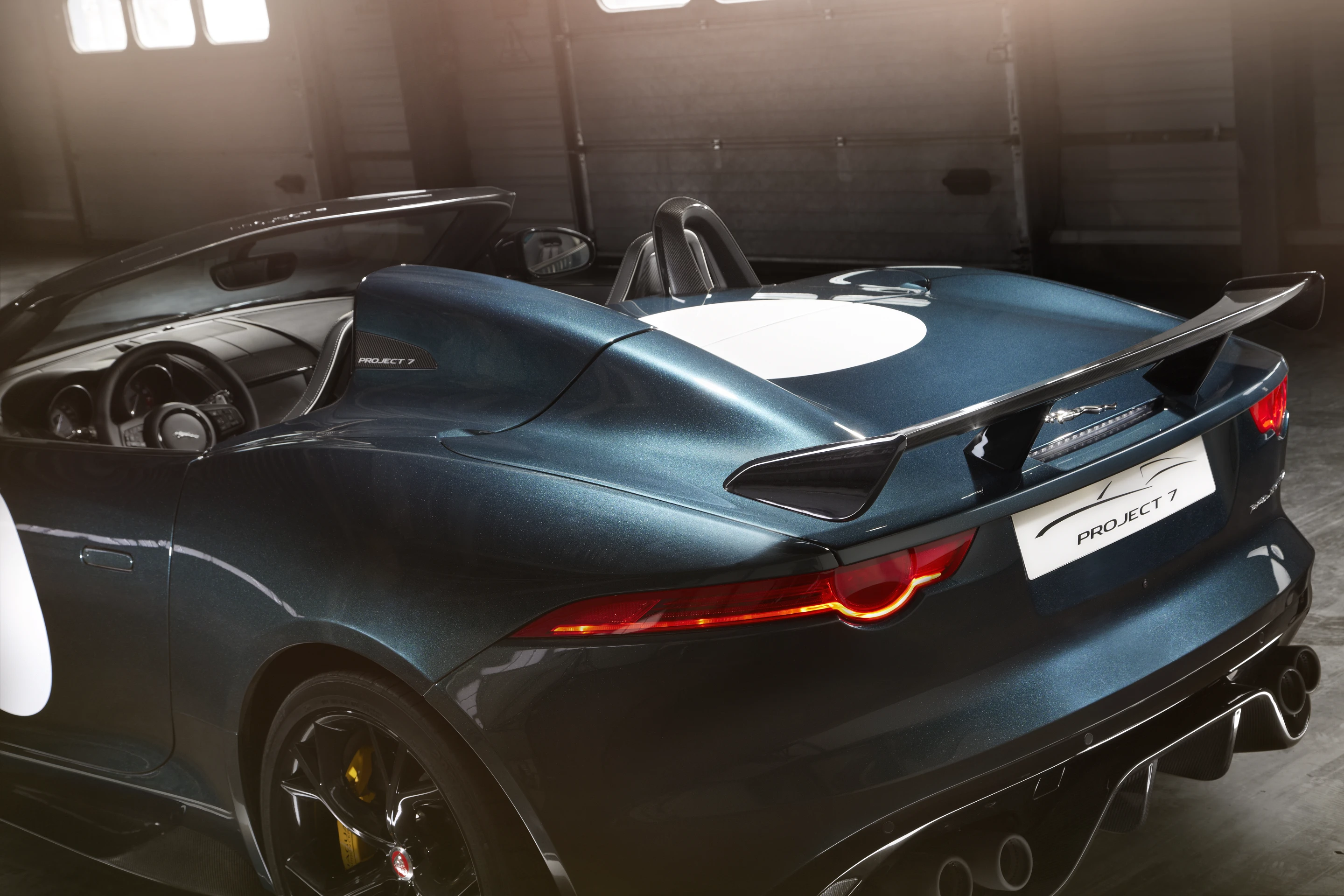 The Jaguar F-Type Project 7 rear detail