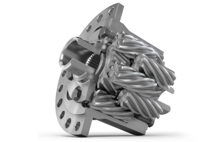 Changes to metallurgy, gearing design, and other aspects of the Eaton Truetrac make it EV-specific