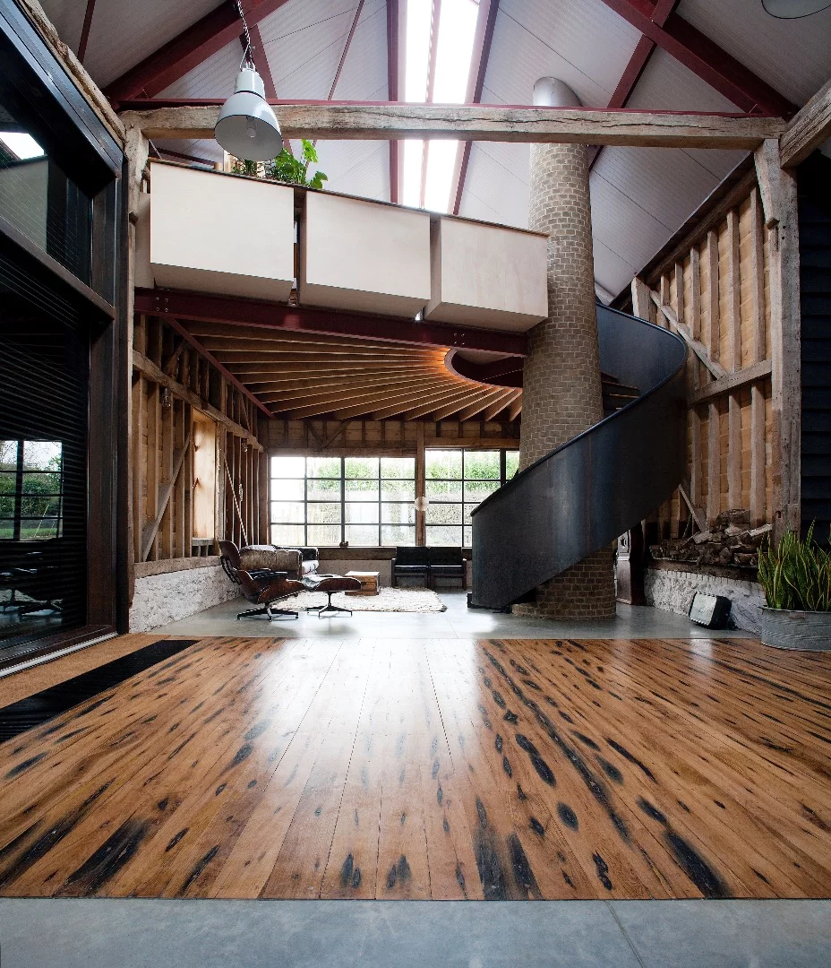 The main barn ground floor area