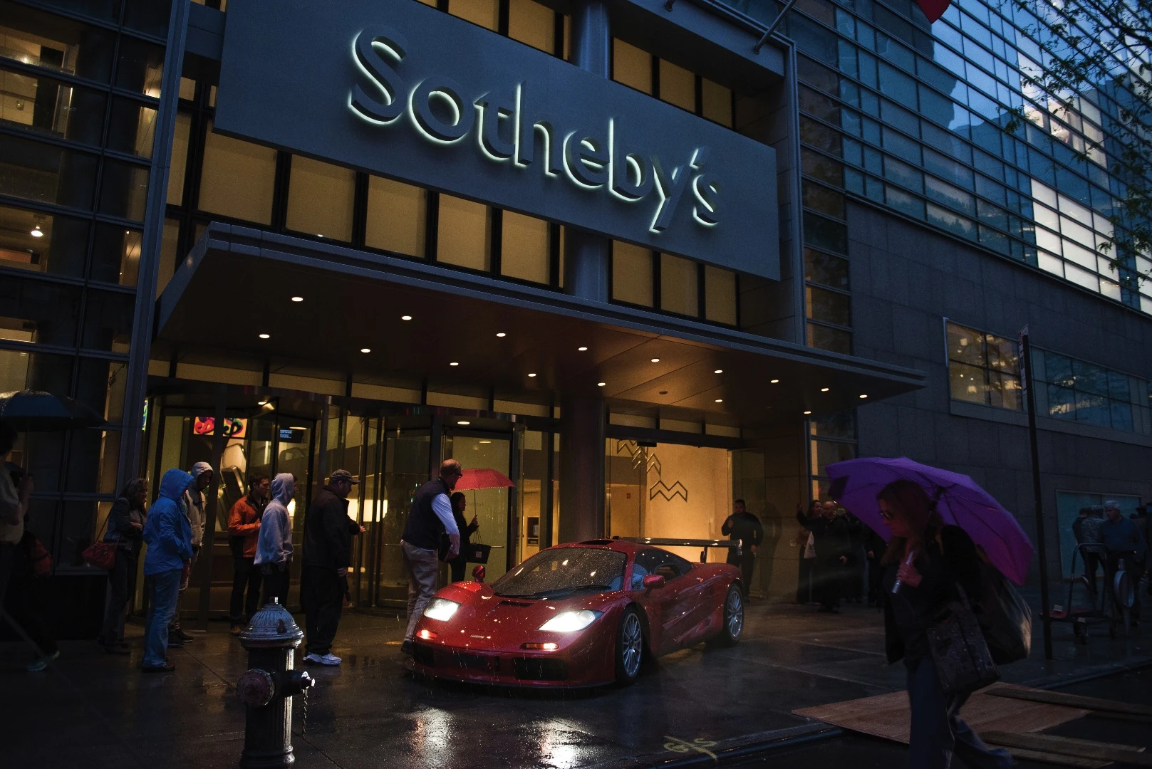 The 1998 McLaren F1 'LM-Specification' significantly exceeded the $8,470,000 record for the model set in Monterey in 2013, fetching $13,750,000 for a new record