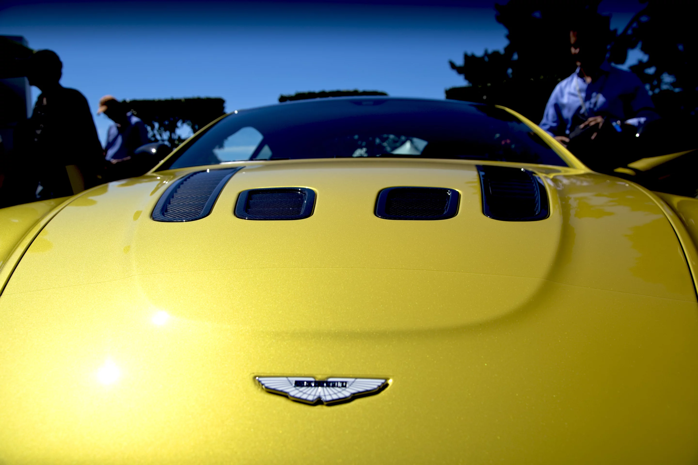 Aston Martin V12 Vantage S has an implanted 6.0 liter V12 with 565 horsepower, an increase of 11 percent over the outgoing V12 Vantage (Photo: Angus MacKenzie/Gizmag.com)