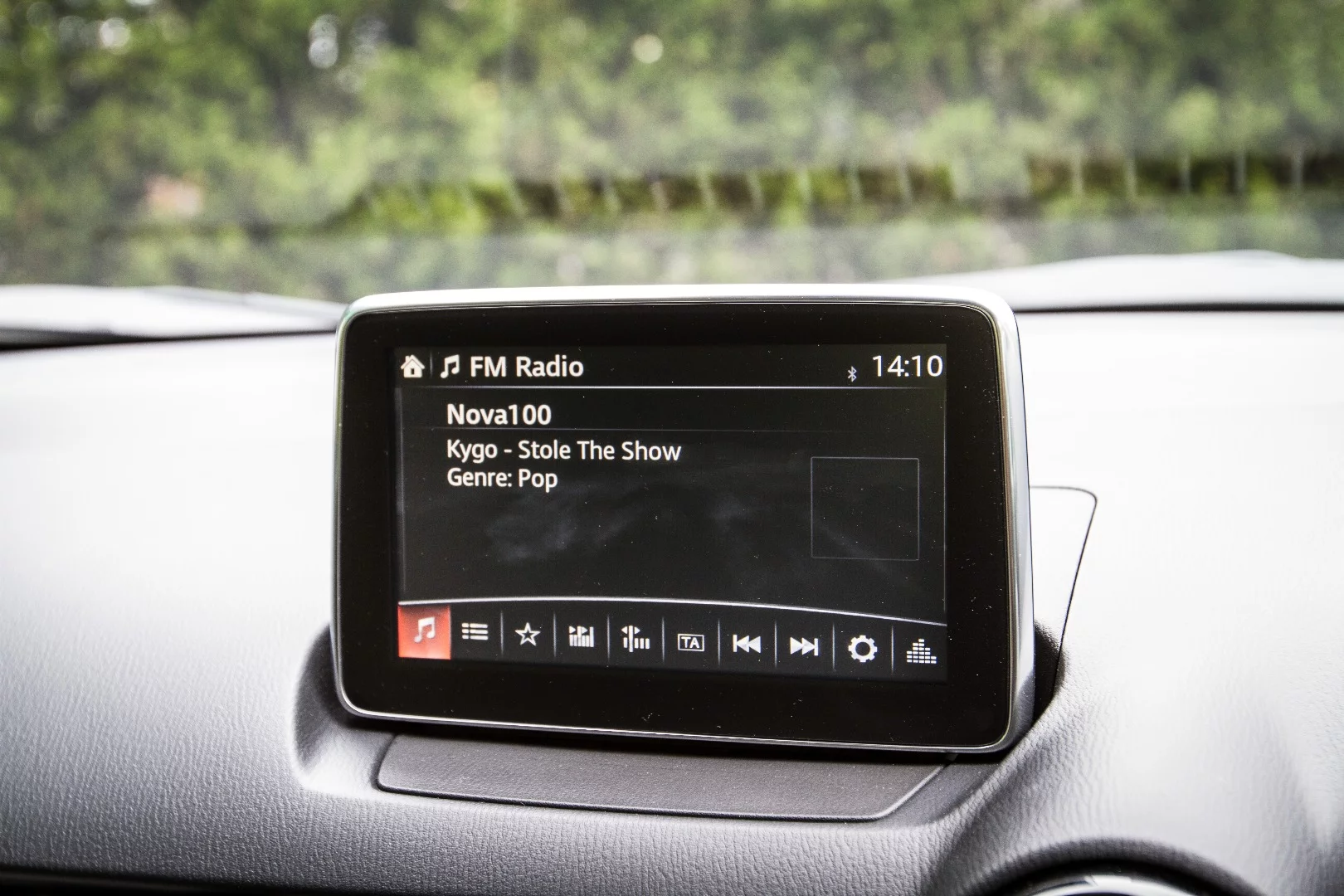 The MZD Connect system is fantastic - quick and easy to use on the go