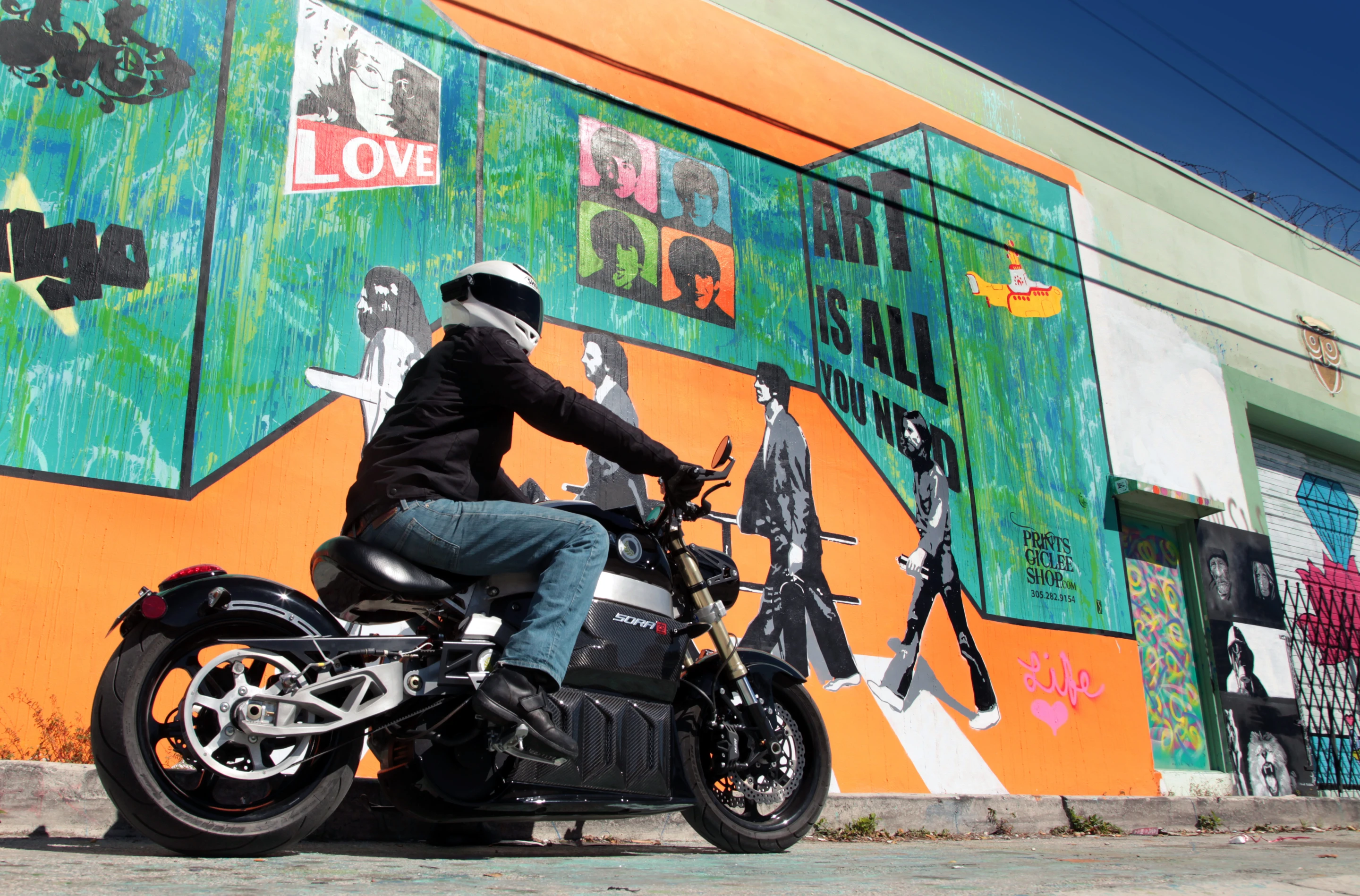 The Lito Sora electric motorcycle (Photo: LITO Green Motion)