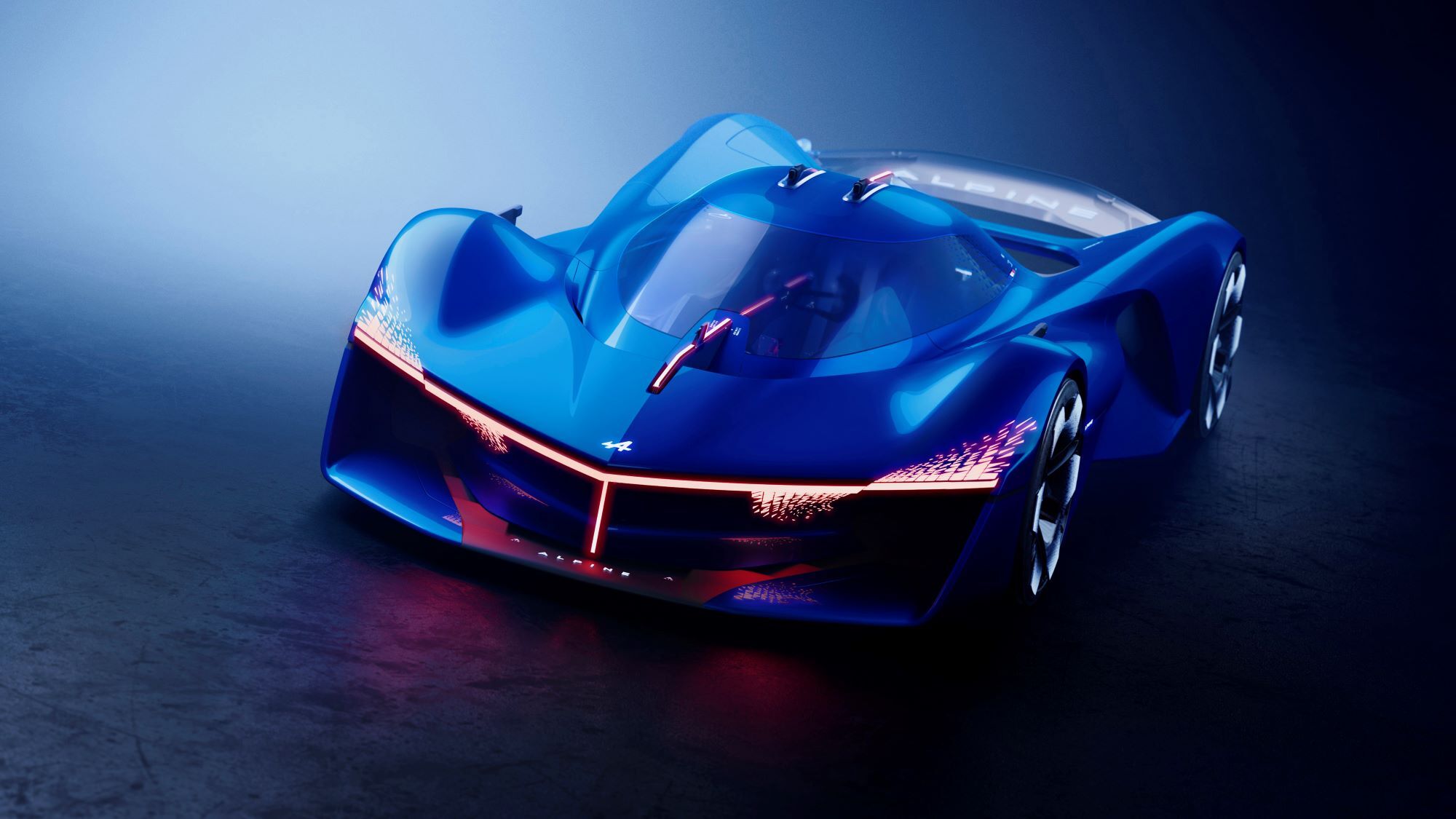 Alpine's stunning hydrogenhybrid Alpenglow concept