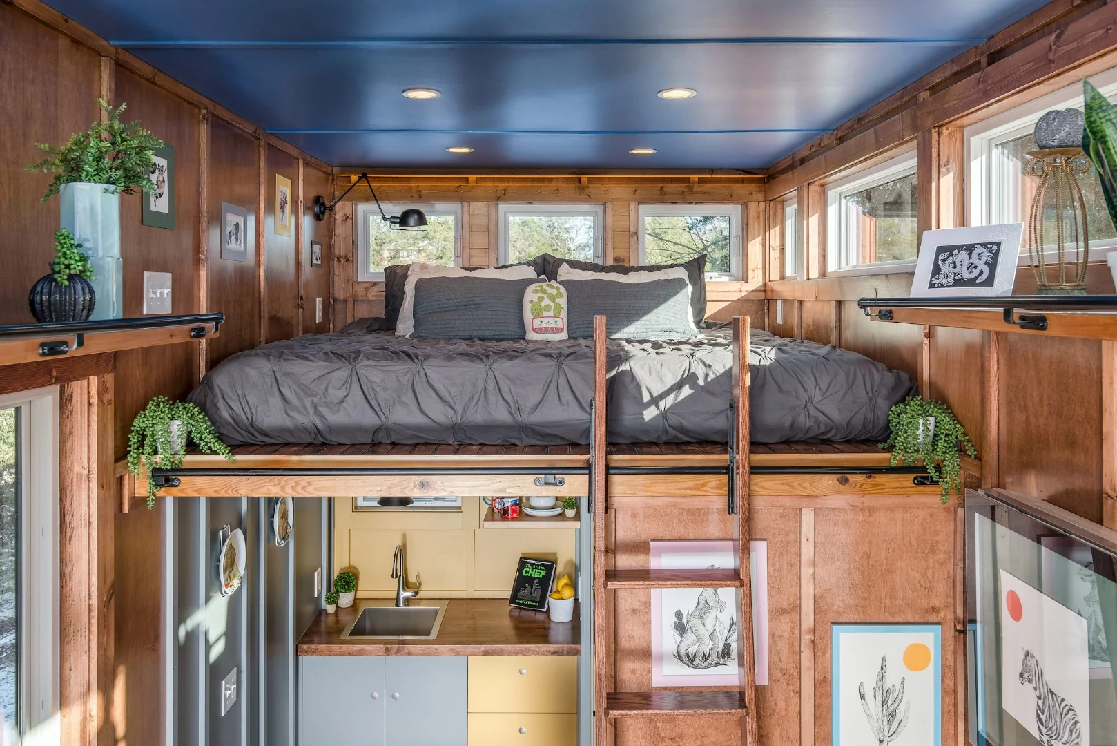 The base model Cornelia tiny home is priced at US$120,000