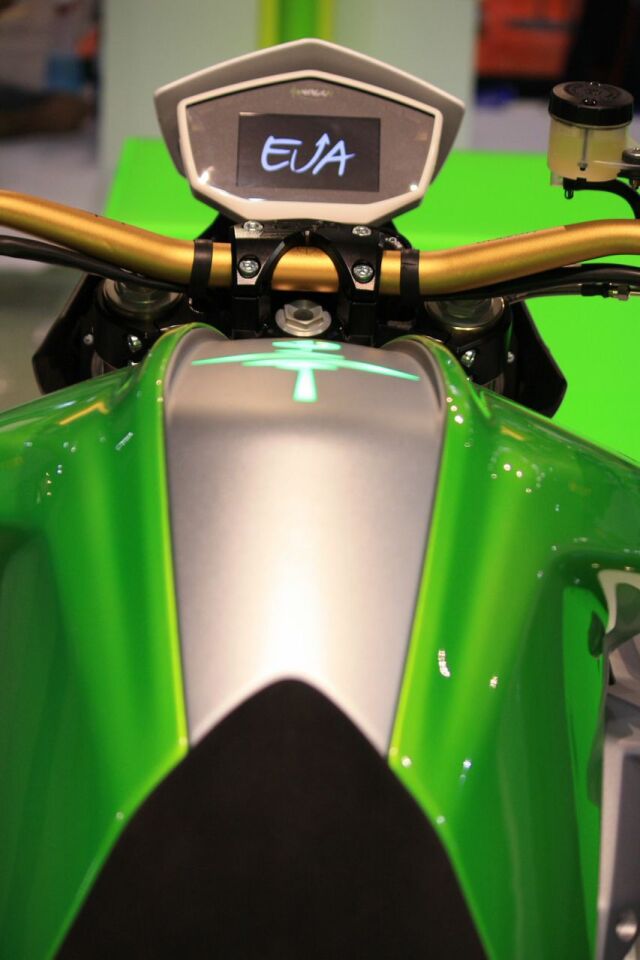 The 2015 Energica Eva - 134-horsepower electric nakedbike