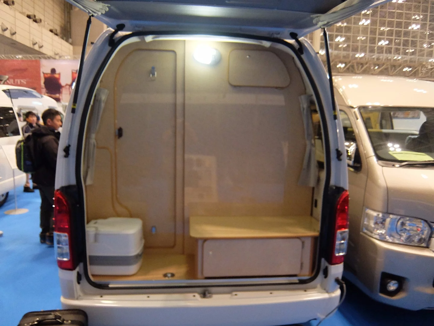 Another practical use for the rear compartment