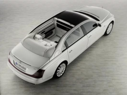 The open-top Maybach Landaulet