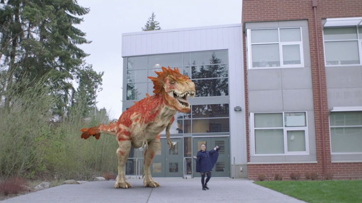 With access to Remix3D, Story Remix users can add virtual beasts to their creations
