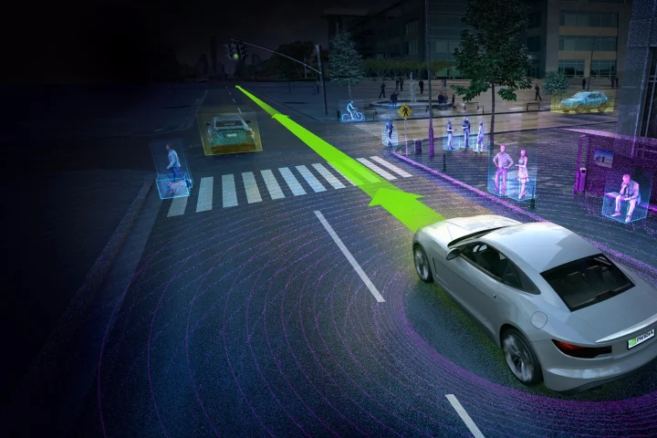 The new computer uses deep learning for advanced object detection and path planning
