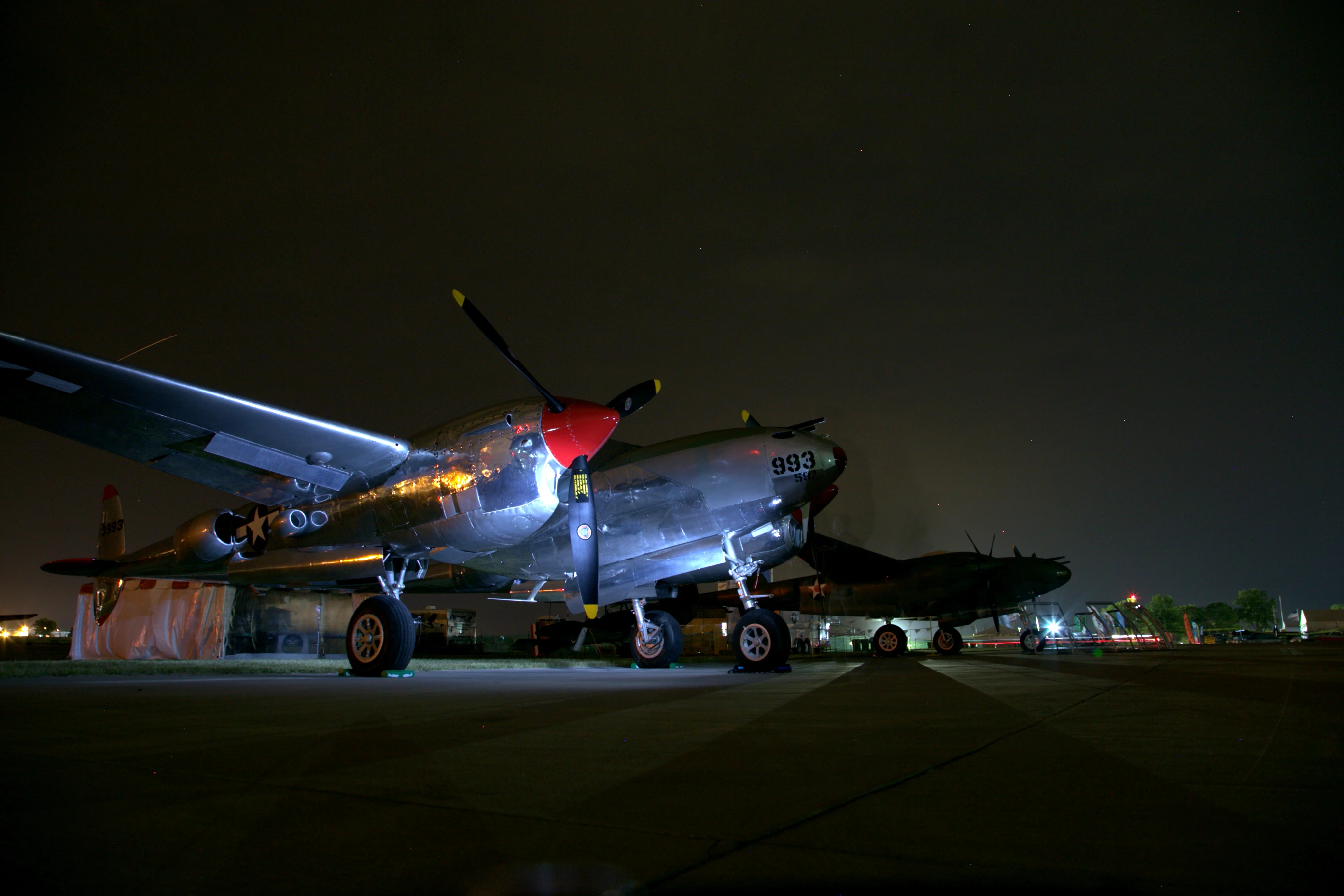 One of three P-38 Lightnings in attendance (Photo: Angus MacKenzie/Gizmag.com)
