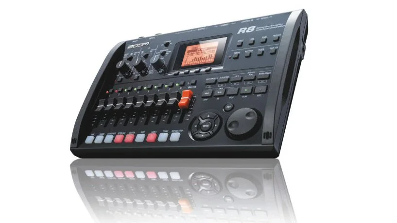 Zoom has announced the release of the R8 music production solution, which combines an 8-track recorder with a computer interface, DAW controller, and 8 voice sampler