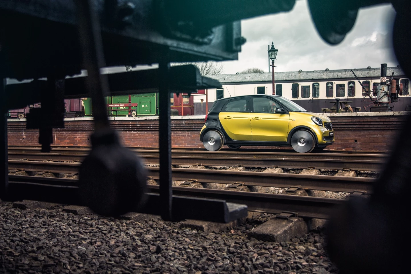 Mercedes designs Smart car-based train (for some reason)