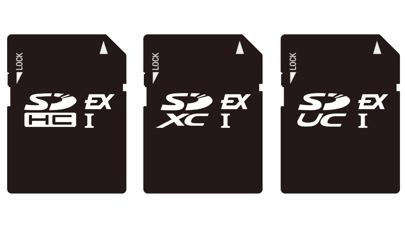 SD Express will initially be found in SDUC, SDXC and SDHC memory cards